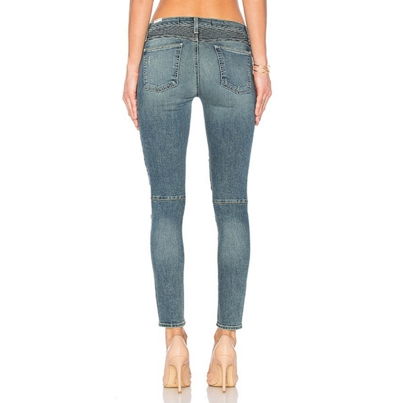 REVOLVE Lovers & Friends Aaron Skinny Moto Jeans - Picture 3 of 12